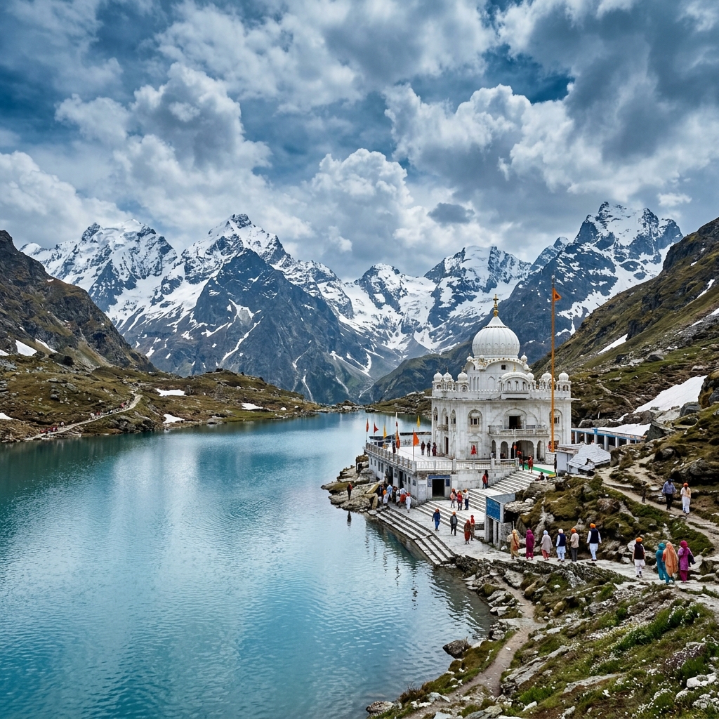 Hemkund Sahib Gurudwara - Sacred Sikh pilgrimage in Chamoli