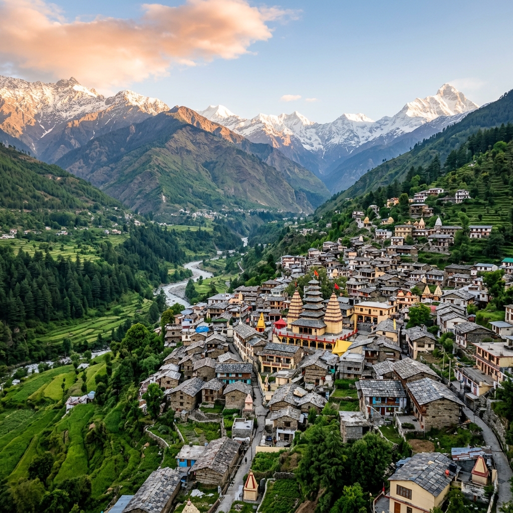 Joshimath town - Gateway to Badrinath and Hemkund Sahib